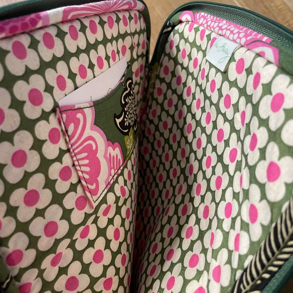 Vera Bradley green & pink floral tablet case